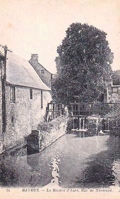 <i>Bayeaux - La Rivière d'Aure, Rue de Nesmond</i>. Click for full size. <i>Bayeaux - La Rivière d'Aure, Rue de Nesmond</i> image. Click for full size.