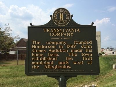 Transylvania Company Marker. Click for full size. Transylvania Company Marker image. Click for full size.