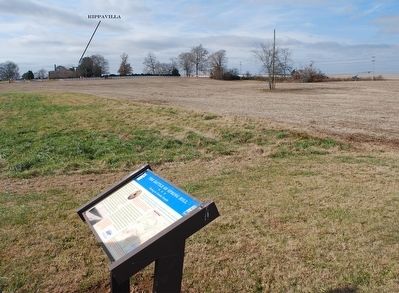 The Battle of Spring Hill Marker & Rippavilla image. Click for full size.