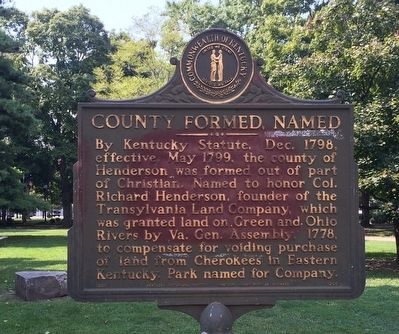 County Formed, Named Marker. Click for full size. County Formed, Named Marker image. Click for full size.