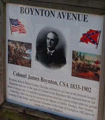 Boynton Avenue Marker image. Click for full size.