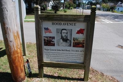 Hood Avenue Marker image. Click for full size.