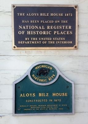 Aloys Bilz House Marker. Click for full size. Aloys Bilz House Marker image. Click for full size.