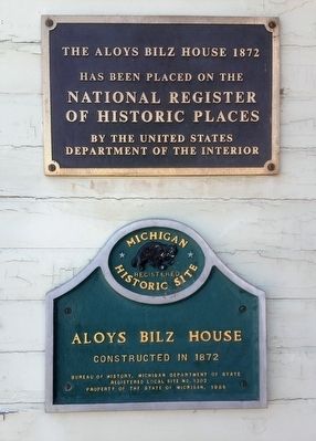 Aloys Bilz House Marker image. Click for full size.