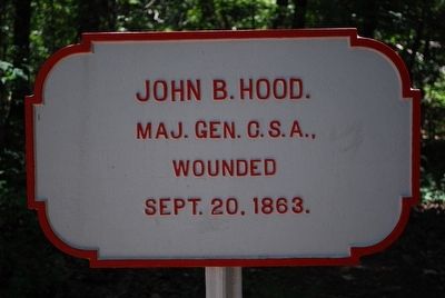 John B. Hood Marker image. Click for full size.