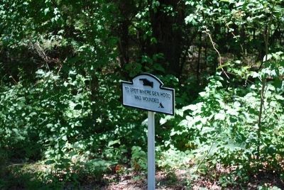 John B. Hood Roadside Marker image. Click for full size.
