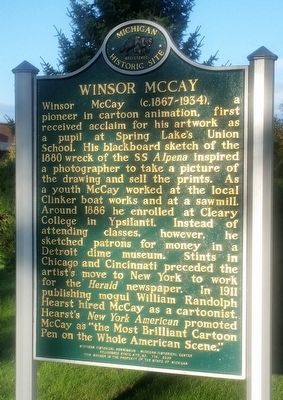 Winsor McCay Marker image. Click for full size.