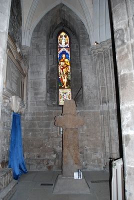 Barochan Cross at Paisley Abbey. Click for full size. Barochan Cross at Paisley Abbey image. Click for full size.