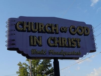 Church of God in Christ Sign image. Click for full size.