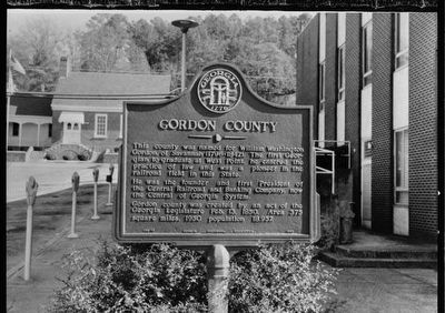 Gordon County Marker image. Click for full size.