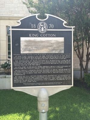 King Cotton Marker image. Click for full size.
