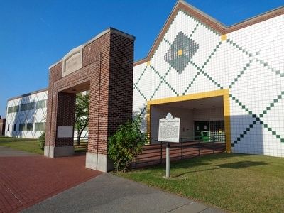 Booker T. Washington High School Marker. Click for full size. Booker T. Washington High School Marker image. Click for full size.