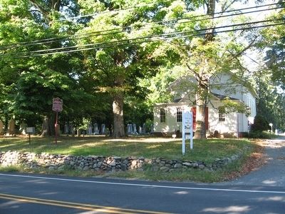 Rockaway Valley United Methodist Church and Marker image. Click for full size.