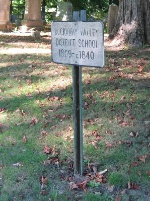 Marker in Front of the Church image. Click for full size.