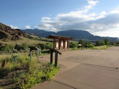 Shoshone National Forest Markers. Click for full size. Shoshone National Forest Markers image. Click for full size.