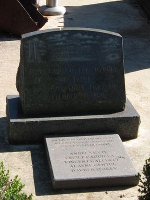 Boonton Township 9/11 Memorial. Click for full size. Boonton Township 9/11 Memorial image. Click for full size.
