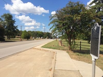 The view north on Martin Luther King Jr Boulevard.. Click for full size. The view north on Martin Luther King Jr Boulevard. image. Click for full size.