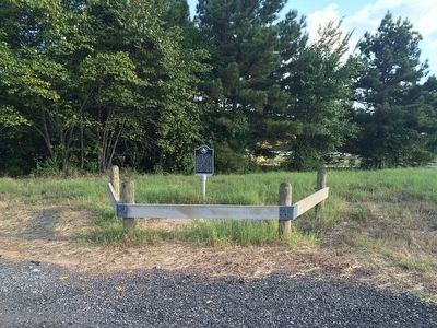Old Fredonia Townsite Marker protected by railings.. Click for full size. Old Fredonia Townsite Marker protected by railings. image. Click for full size.
