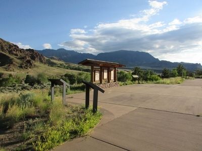 Shoshone National Forest Markers. Click for full size. Shoshone National Forest Markers image. Click for full size.