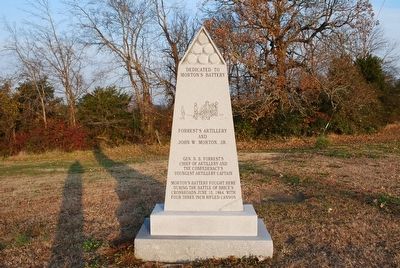 Morton's Battery Marker image. Click for full size.