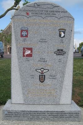 In Remembrance of the Airborne Spirit Marker image. Click for full size.