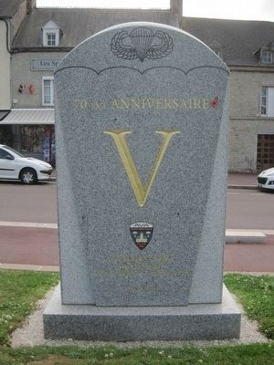 In Remembrance of the Airborne Spirit Marker. Click for full size. In Remembrance of the Airborne Spirit Marker image. Click for full size.
