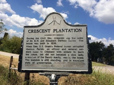 Crescent Plantation Marker image. Click for full size.