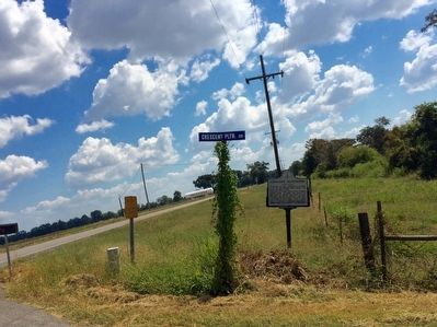 View of marker area looking east on KY-602.. Click for full size. View of marker area looking east on KY-602. image. Click for full size.