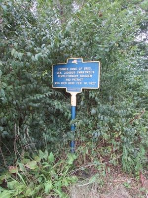 Gen. Swartwout Home Marker. Click for full size. Gen. Swartwout Home Marker image. Click for full size.