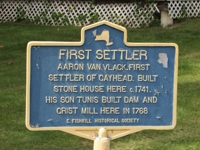 First Settler Marker image. Click for full size.