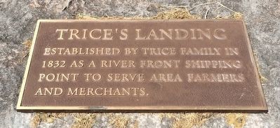 Trice's Landing Marker image. Click for full size.