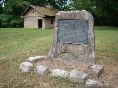 Former 1936 Valentine Sevier Memorial image. Click for full size.