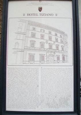Hotel Tiziano Marker image. Click for full size.