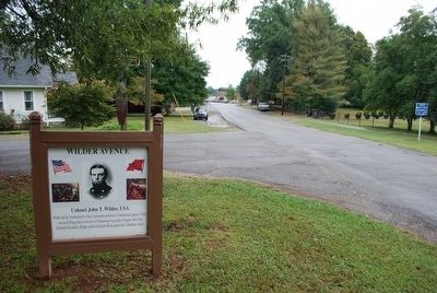 Wilder Avenue Marker image. Click for full size.