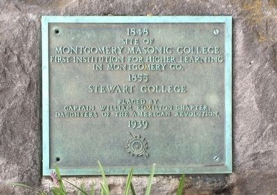 Site of Montgomery County Colleges Marker. Click for full size. Site of Montgomery County Colleges Marker image. Click for full size.