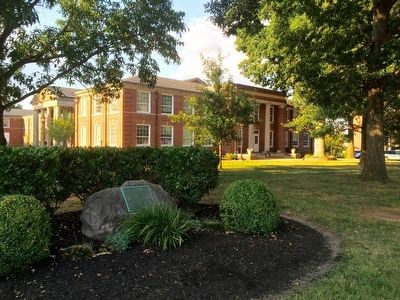 Marker at Austin Peay State University (Claxton Hall). Click for full size. Marker at Austin Peay State University (Claxton Hall) image. Click for full size.