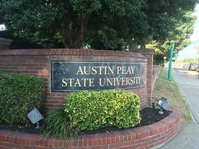 Austin Peay State University (Current college at this location) image. Click for full size.