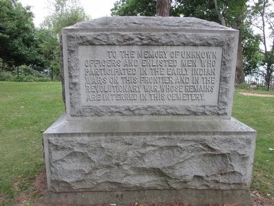 Old Fort Niagara Revolutionary War & Indian Wars Memorial image. Click for full size.