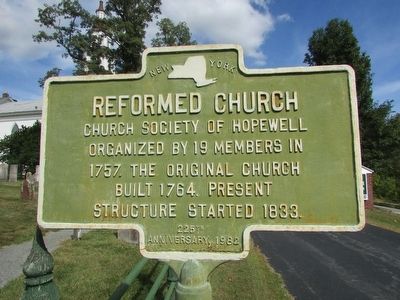 Reformed Church Marker. Click for full size. Reformed Church Marker image. Click for full size.