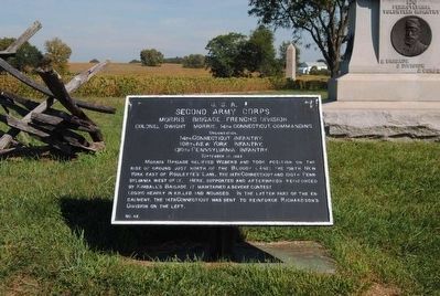 Second Army Corps Marker. Click for full size. Second Army Corps Marker image. Click for full size.