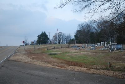 Federals Second Battle Line Marker View toward the Crossroads. Click for full size. Federals Second Battle Line Marker View toward the Crossroads image. Click for full size.