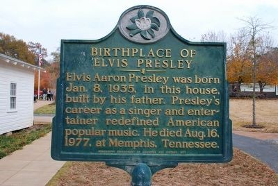 Birthplace of Elvis Presley Marker image. Click for full size.