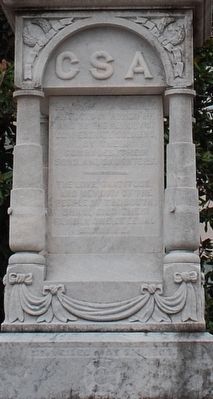 Tupelo Confederate Soldiers Monument image. Click for full size.