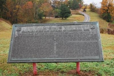 Campaign, Siege and Defense of Vicksburg, 1863 Marker image. Click for full size.