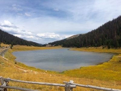 Poudre Lake. Click for full size. Poudre Lake image. Click for full size.