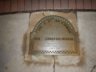 Site of the Old Gas Station Marker. Click for full size. Site of the Old Gas Station Marker image. Click for full size.