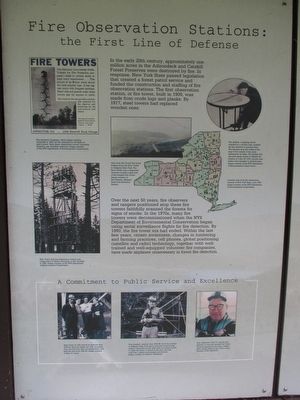 Fire Observation Stations: the First Line of Defense image. Click for full size.