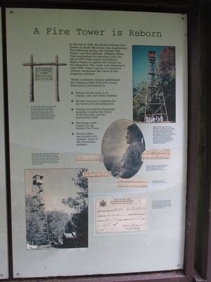 Fire Tower is Reborn. Click for full size. Fire Tower is Reborn image. Click for full size.