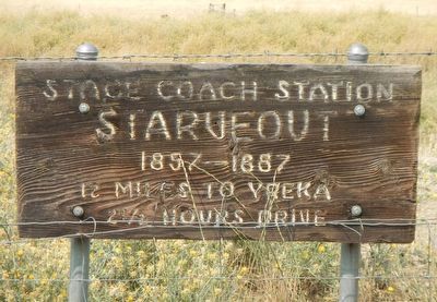 Stage Coach Station Marker. Click for full size. Stage Coach Station Marker image. Click for full size.