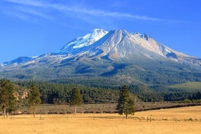 Mount Shasta. Click for full size. Mount Shasta image. Click for full size.